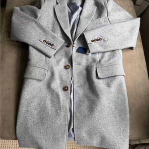 Stafford light blue Men's Coat